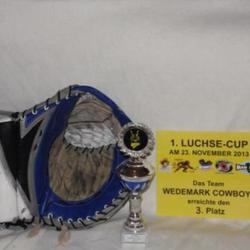 Unser Pokal für den 3. Platz beim Luchs Cup in Braunlage